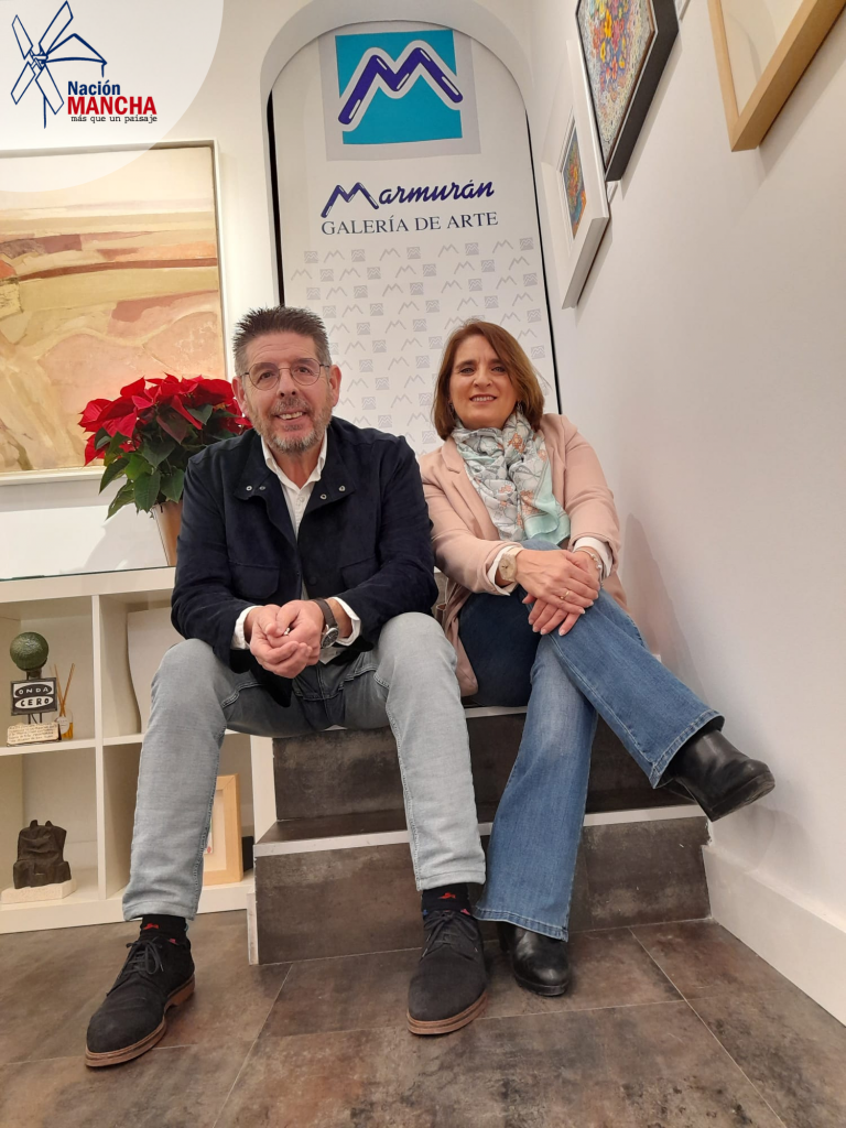 Ángel Maroto y Rosa Rubio en Galería Marmurán